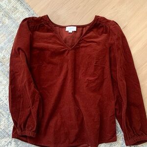 LOFT Women's Corduroy Top